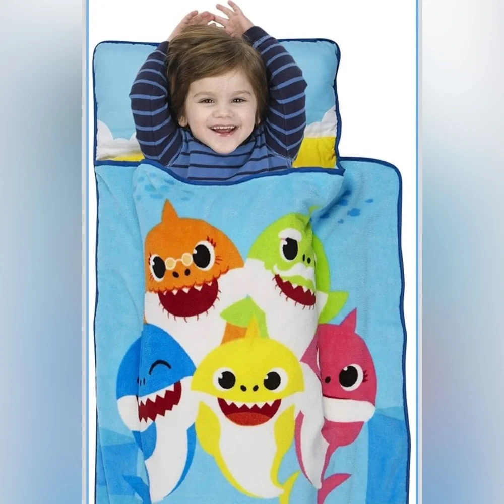 Colorful Shark Kids Sleeping Bag